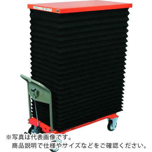 TRUSCO ( トラスコ中山 ) ハンドリフター 350kg 600X1050 蛇腹付 早送り皆無 ( HLFA-S350WJ )
