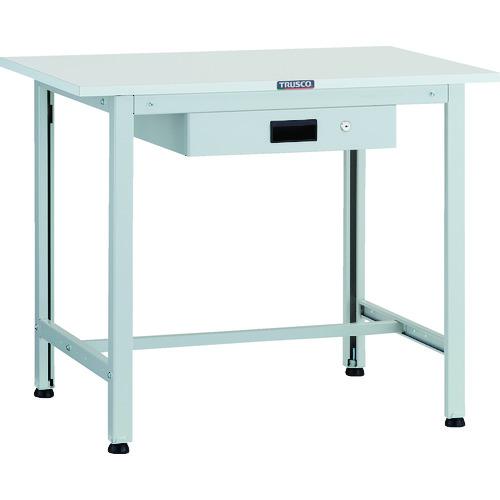 TRUSCO ( トラスコ中山 ) 軽掛け目やり方台(200kg)AO型 900X600XH740 薄型1段引出付 白いこと色 ( AO-0960UDK1 )