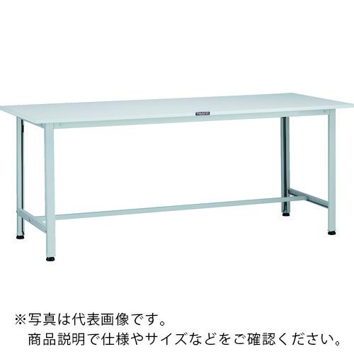 TRUSCO ( トラスコ中山 ) 軽荷重作業台(200kg)AO型 1800X600XH740 基本タイプ ホワイト色 ( AO-1860 )