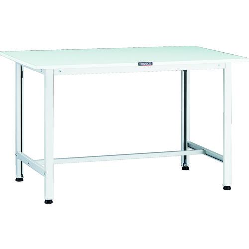 TRUSCO ( トラスコ中山 ) 軽荷重作業台(200kg)AO型 1200X750XH740 基本タイプ ホワイト色 ( AOR-1275 )
