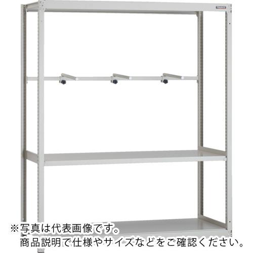 TRUSCO ( トラスコ中山 ) スチール写真仕合わせ M2型軽中量棚 860X600XH1800 3段 腕1段 単体 ( M2-6363-A1 )