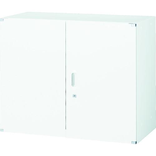 TRUSCO ( トラスコ中山 ) ユニット型壁面書庫 D400 両開き H720 W色 ( UFHW-7 )