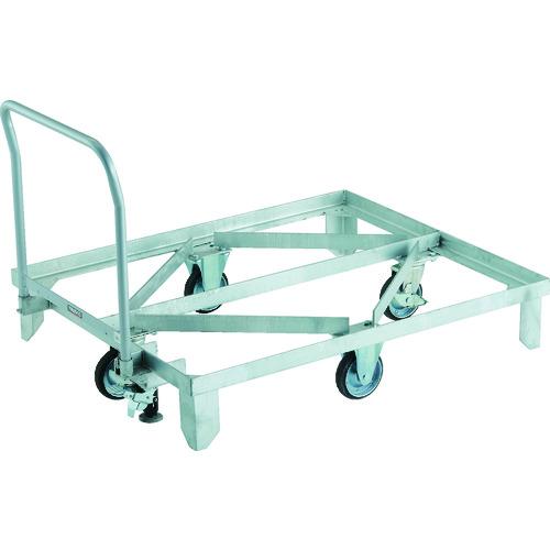 TRUSCO ( トラスコ中山 ) ネットパレット台車 1012用 Lストッパー付 ハンドル付 ( RBPC-1012HS )