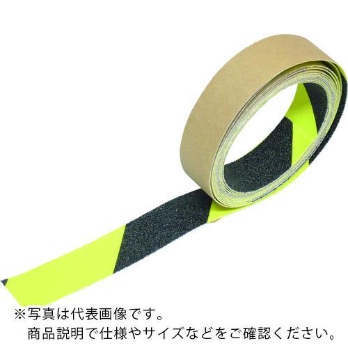TRUSCO ( トラスコ中山 ) 蛍光ノンスリップテープ 屋外用 100mmX10m ゼブラ ゼブラ ( TKNS-10010 ZB )