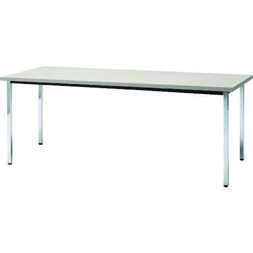 【SALE必要経費】TRUSCO ( トラスコ中山 ) 話し合い用速見表 1500X600XH700 角脚 下棚皆無 ニュー薄墨色 ( TD1560-NG )
