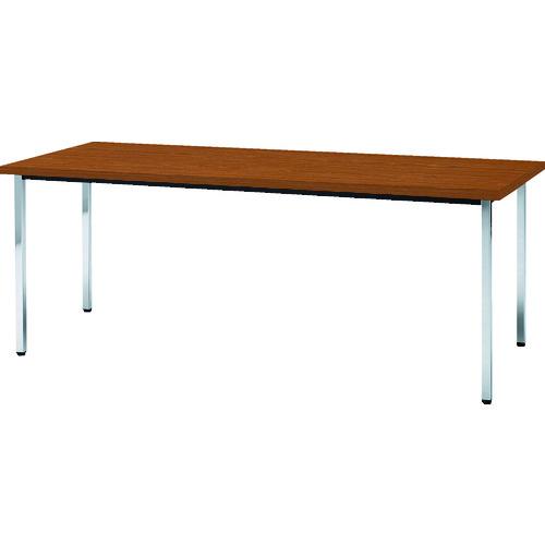 【SALE必要経費】TRUSCO ( トラスコ中山 ) 話し合い用速見表 1500X600XH700 角脚 下棚皆無 チーク ( TD1560-T )