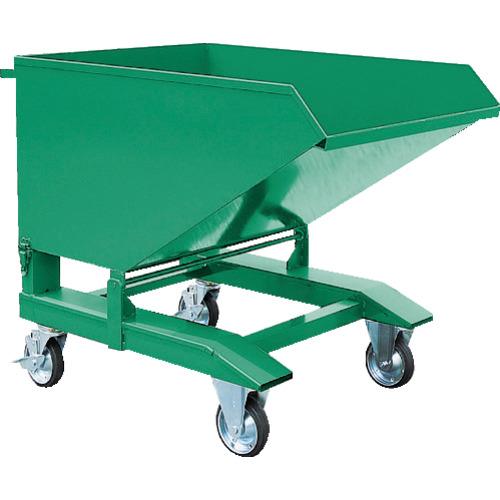 TRUSCO ( トラスコ中山 ) スクラップ台車 手動式 120L ( VSP-120 (フォークリフトタイプ) )|Orange Tool Tokiwa