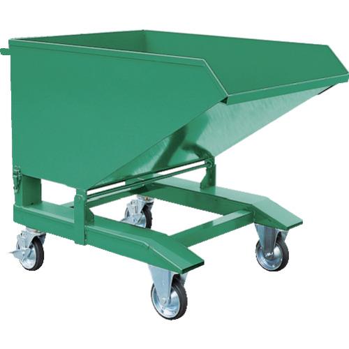 TRUSCO ( トラスコ中山 ) スクラップ台車 手動式 270L ( VSP-270 (ﾌｫｰｸﾘﾌﾄﾀｲﾌﾟ) )｜Orange Tool Tokiwa