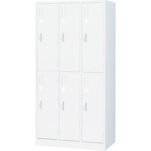 TRUSCO ( トラスコ中山 ) TZ型防錆強化因子6人用ロッカー 白いこと ( TZWL-6 )