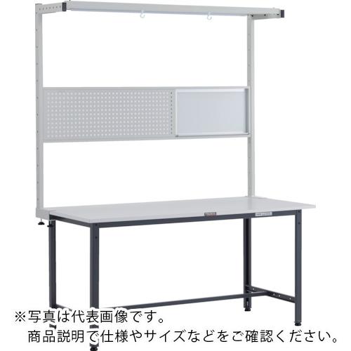 TRUSCO ( トラスコ中山 ) 軽掛け目やり方台(300kg)AE型 1500X600XH1948(全高) ツールハンガーフルセット付 うす暗い薄墨色色 ( RAE-1560THFS DG )