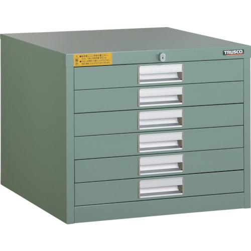 TRUSCO ( トラスコ中山 ) LVE型キャビネット 500X550XH420 引出6段 ( LVE-425 )｜Orange Tool Tokiwa