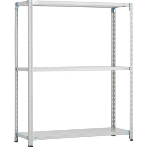 TRUSCO ( トラスコ中山 ) CB型セミボルトレス軽中量棚 1200X450XH1500 3段 WG色 ( CB-5443-WG )