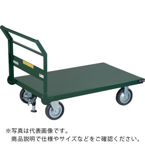 【SALE価格】TRUSCO ( トラスコ中山 ) 鋼鉄製運搬車 1トン 900X600 ダーコキャスター仕様 ストッパー付 ( SH10-2DS )