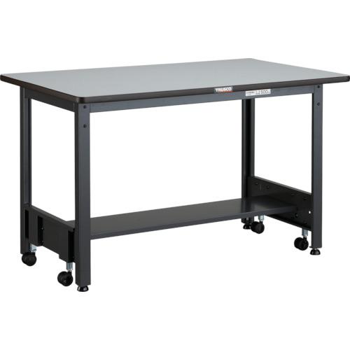 TRUSCO ( トラスコ中山 ) 中荷重作業台(500kg)CFW型 900X750XH740 基本タイプ ダークグレー色 ( CFWP-0975 (900X750X740) )|Orange Tool Tokiwa
