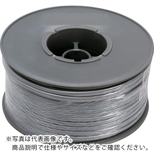 TRUSCO ( トラスコ中山 ) VFFビニール吊りひも2.0SQ 100m 薄墨色 ( VFF2.0-2C-100GY ) 花・ガーデン・DIY-その他
