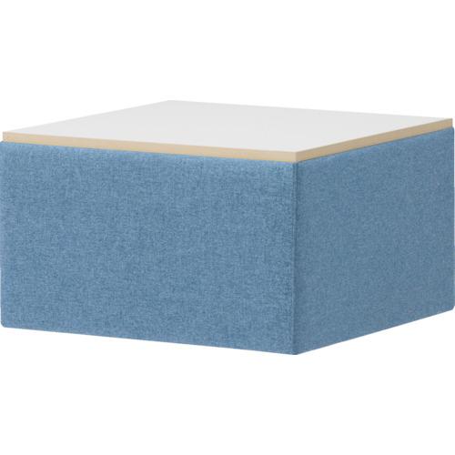 TRUSCO ( トラスコ中山 ) スクエアテーブル用テーブル 606×606×340 ブルー ( TSTB606-B )