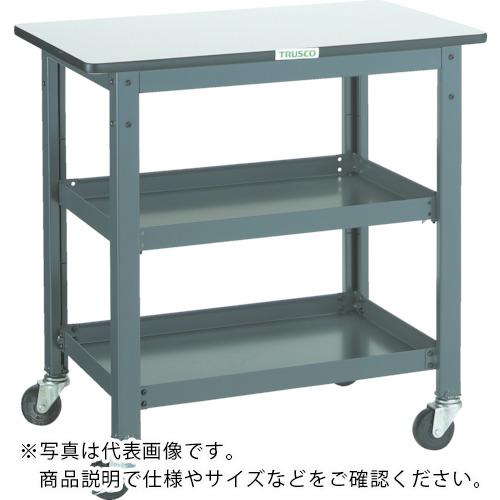 TRUSCO ( トラスコ中山 ) WHT型作業台補助テーブルワゴン 600X600XH740 ( WHT-6060 )|Orange Tool Tokiwa