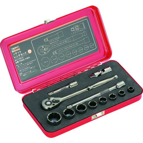 TRUSCO ( トラスコ中山 ) ソケットレンチセット 差込角9.5mm 12S ( TSW3-12BS )