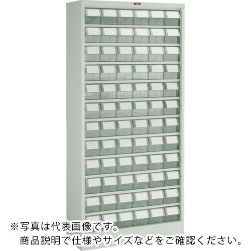 TRUSCO ( トラスコ中山 ) コンテナラックケース バンラックケース M型 NG引出大X36個 H1790 ネオグレー ( 611M-N36L NG(ﾈｵｸﾞﾚｰ) )｜Orange Tool Tokiwa