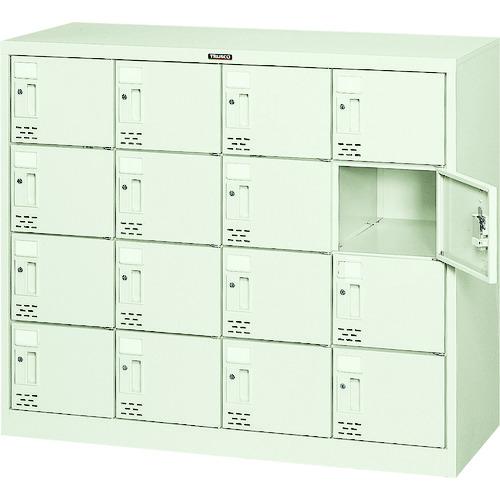TRUSCO ( トラスコ中山 ) シューズケース 16人用 1060X380XH880 シリンダ錠 ( SC-16WA )｜Orange Tool Tokiwa