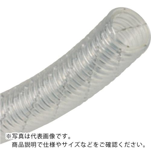 TOYOX ( トヨックス ) プラスチック粉粒体搬送用帯電防止ホース トヨトップ-Eホース 内径32mm×外径41.6mm 長さ9m ( TPE-032-9 )