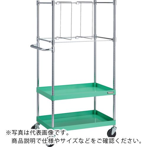 【SALE必要経費】TRUSCO ( トラスコ中山 ) 手道具手押し車 アリゾナ州の州都手押し車 省音 750X500XH1500 立掛け用 青少年緑であること ( PEW-1572KS-YG )