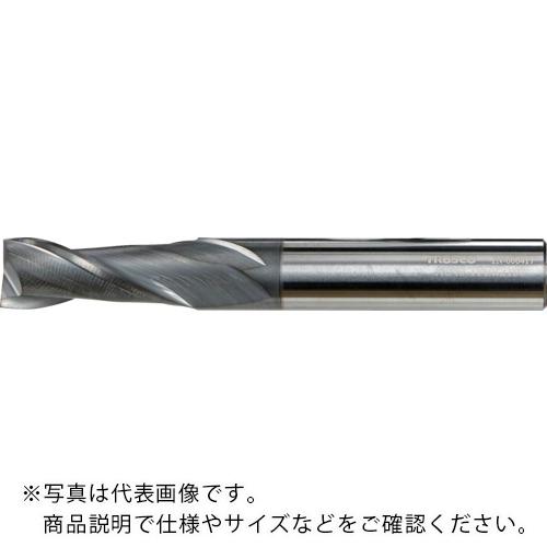 TRUSCO ( トラスコ中山 ) 超硬スクエアエンドミル(2枚刃・2.5D・シャープコーナー)16.0 ( AC40-TPER2160 )
