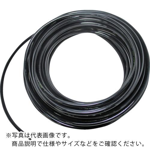 TRUSCO ( トラスコ中山 ) ナイロンチューブ 12X9.0 100M 黒 ( TNT-1290-100BK )