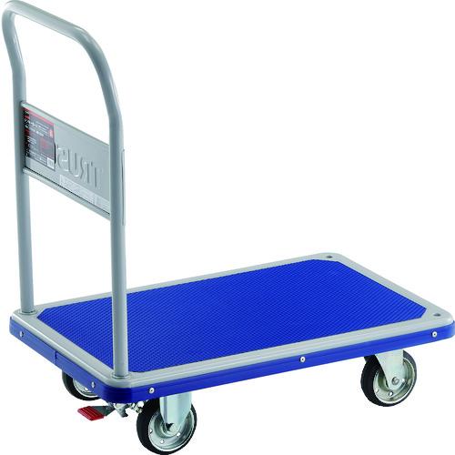 【SALE必要経費】TRUSCO ( トラスコ中山 ) 押し付ける製手押し車 ドンキーカート くっ付ける式810×510 ストッパー付 ( 202NS )