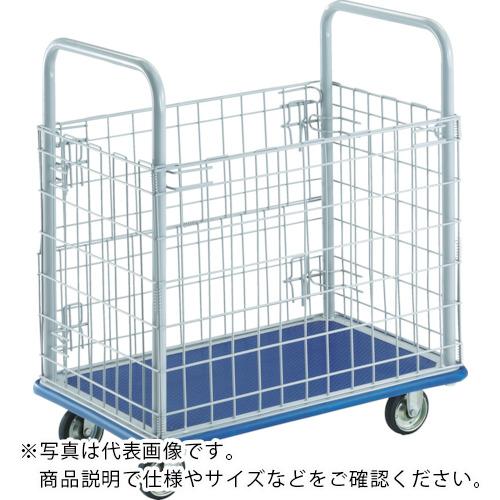 TRUSCO ( トラスコ中山 ) プレス製台車 ドンキーカート 金網付810×510 ( 207N )