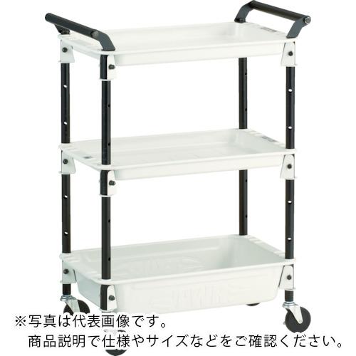 TRUSCO ( トラスコ中山 ) ツールワゴンロイヤル586&times;320&times;833深1浅2 ホワイト ( TWR-421-W )｜Orange Tool Tokiwa