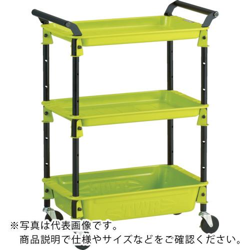 TRUSCO ( トラスコ中山 ) ツールワゴンロイヤル586&times;320&times;833深2浅1 黄緑 ( TWR-4-GR )｜Orange Tool Tokiwa