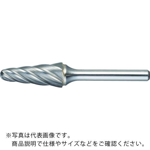 【SALE必要経費】TRUSCO ( トラスコ中山 ) 超硬赤ちょうちん テーパー(先丸) Φ16X刃長30X軸6 軽銀とり捨てる ( TA7C160 )