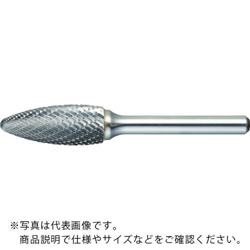 【SALE必要経費】TRUSCO ( トラスコ中山 ) 超硬赤ちょうちん 楕円面型 Φ19X刃長41X軸6 ダブルとり捨てる ( 結核症51C190 )