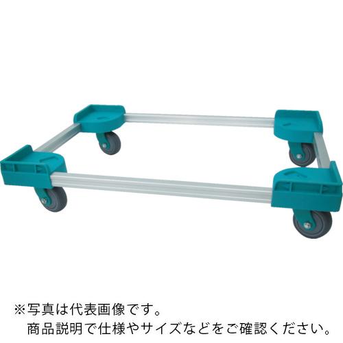 【SALE価格】TRUSCO ( トラスコ中山 ) コンテナ台車 アルミカート 534×371 省音キャスター ( TALD-S50 )