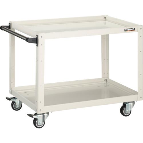 TRUSCO ( トラスコ中山 ) ツールワゴン イーグルワゴン 750×500×H600 ウレタン4輪自在 ホワイト ( EGW-672UJ-W )|Orange Tool Tokiwa