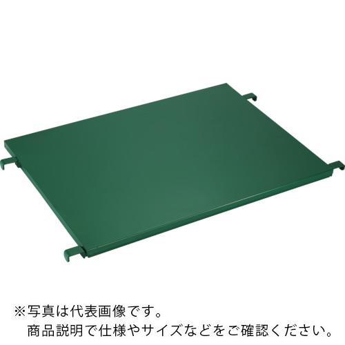 TRUSCO ( トラスコ中山 ) カゴ車 ご機嫌テノール用真っただなか棚板 950X800 緑 ( THT-4T-GN )