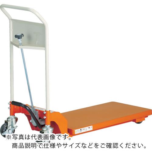 【SALE必要経費】TRUSCO ( トラスコ中山 ) ハンドリフター 600kg 900X600 低床式 ( HLF-S600-90L )