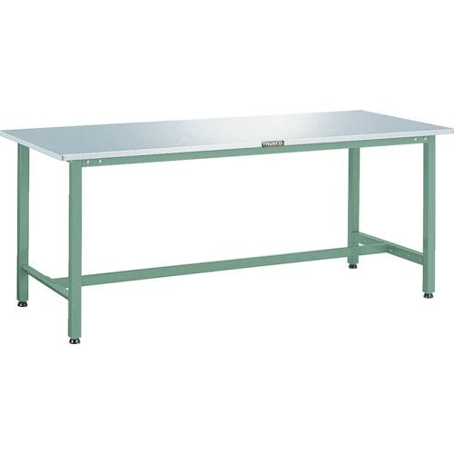 TRUSCO ( トラスコ中山 ) 軽荷重作業台(300kg)AE型 900X604XH740 ステンレス張り ホワイト色 ( AE-0960SUS W )