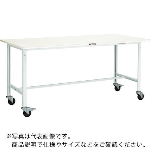 TRUSCO ( トラスコ中山 ) 軽荷重作業台(150kg)AE型 1800X900XH846 φ100キャスター付 ヤンググリーン色 ( AE-1809C100 YG )
