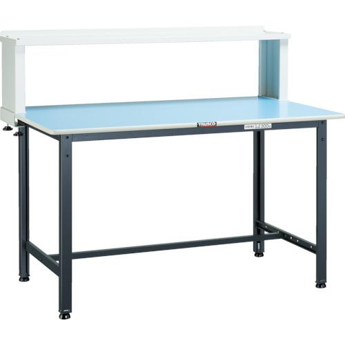 TRUSCO ( トラスコ中山 ) 軽荷重作業台(250kg)BE型 1200X750XH1044(全高) 上棚付 ダークグレー色 ( BE-1275YURB )