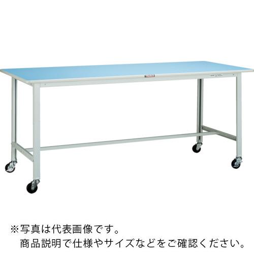 TRUSCO ( トラスコ中山 ) 軽荷重作業台(90kg)BO型 1800X900XH809 φ75キャスター付 ホワイト色 ( BO-1890C75 )｜Orange Tool Tokiwa