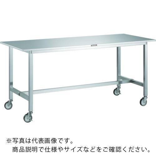 TRUSCO ( トラスコ中山 ) SW3型オールステンレス作業台 Φ100SUS金具車輪付 ( SW3-1890CS100 )