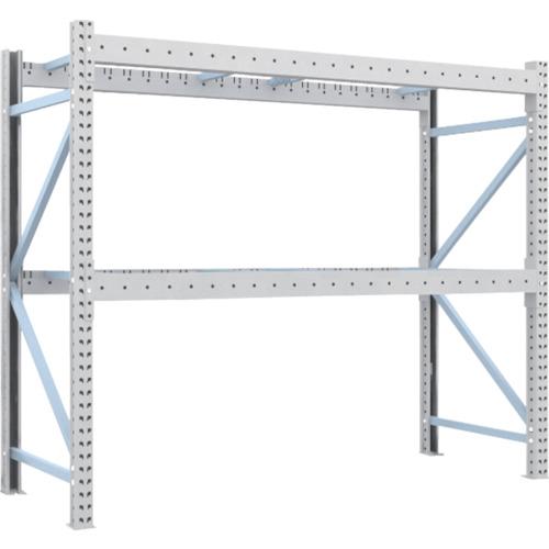 TRUSCO ( トラスコ中山 ) 重量パレットラック1トン2300×900×H2000 2段 単体 ( 1D-20B23-09-2 )