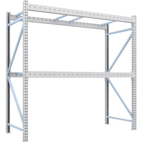 TRUSCO ( トラスコ中山 ) 重量パレットラック2トン2500×1000×H2500 2段 単体 ( 2D-25B25-10-2 )