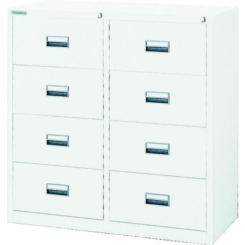 TRUSCO ( トラスコ中山 ) スタンダード書庫(D400)キャビネット4段 880XH880 W ( WT2C4S )