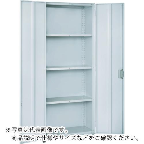 TRUSCO ( トラスコ中山 ) 軽中量棚150型 両開扉付棚900×300×H1800 5段 ( TLA63K-25DH )