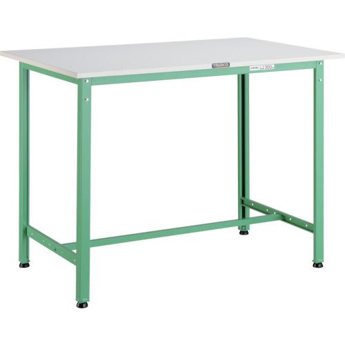 TRUSCO ( トラスコ中山 ) 軽荷重立作業台(300kg)HAE型 900X600XH900 基本タイプ ヤンググリーン色 ( HAE-0960 YG )