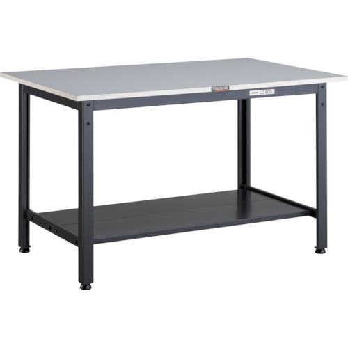 TRUSCO ( トラスコ中山 ) 軽荷重作業台(400kg)LEW型 900X600XH740 下棚2枚付 ダークグレー色 ( LEWR-0960LT2 )|Orange Tool Tokiwa