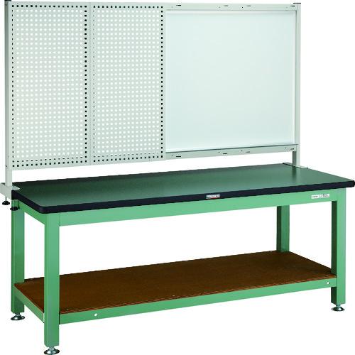 【SALE必要経費】TRUSCO ( トラスコ中山 ) 重掛け目御役目台(3000kg)TW型 1800X750XH1740(全高) 前ダイアログボックス付 緑であること色 ( RTW-1800P1 )